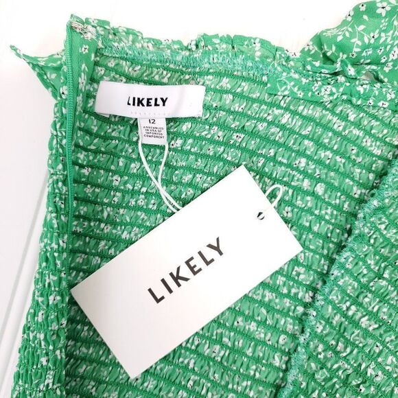 LIKELY Nina Smocked Floral Mini Dress - Picture 7 of 14